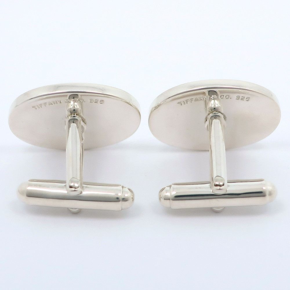 Tiffany & Co. Tiffany & Co. Tiffany & Co. Oval Silver 925 Cufflinks Metal Cufflinks DUTY FREE for USA Size ONE SIZE - 3 Thumbnail