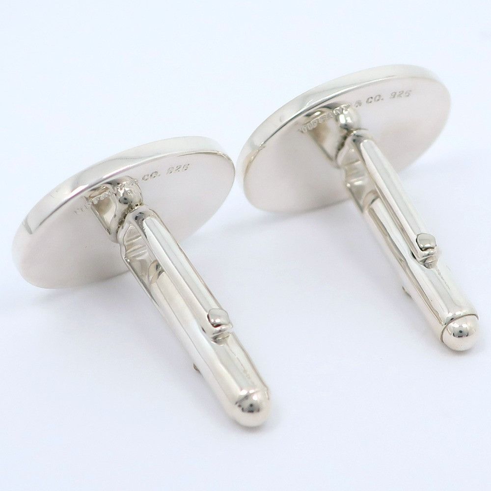 Tiffany & Co. Tiffany & Co. Tiffany & Co. Oval Silver 925 Cufflinks Metal Cufflinks DUTY FREE for USA Size ONE SIZE - 4 Thumbnail