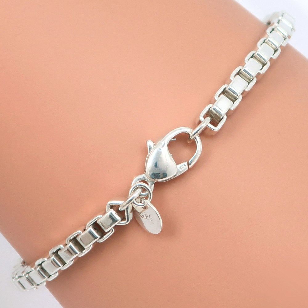 Tiffany & Co. Tiffany & Co. Tiffany Venetian Silver 925 Bracelet Metal Bracelet Size ONE SIZE - 3 Thumbnail