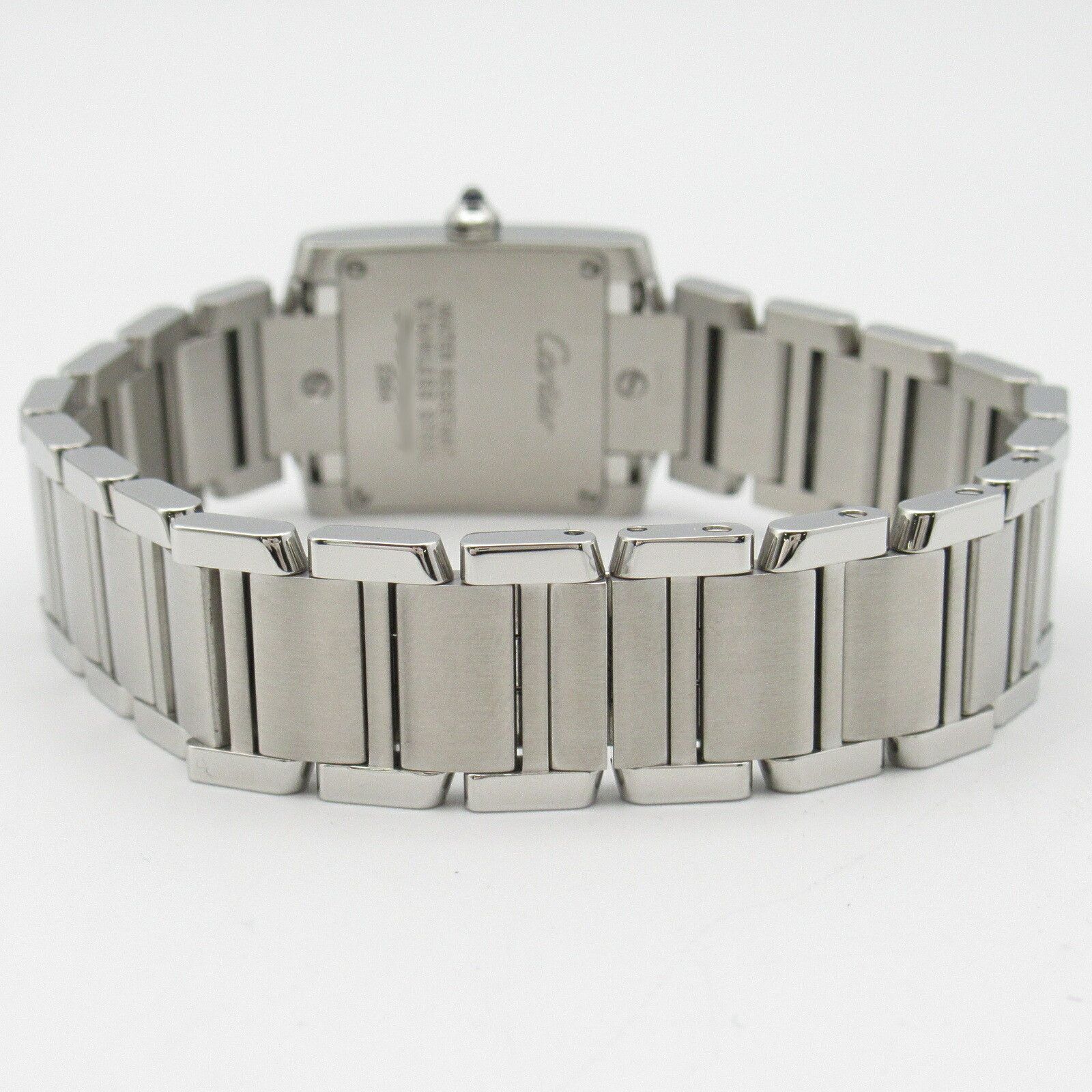 Cartier Cartier Cartier Tank Française Stainless Steel Watch Metal Quartz W51008Q3 Size ONE SIZE - 4 Thumbnail