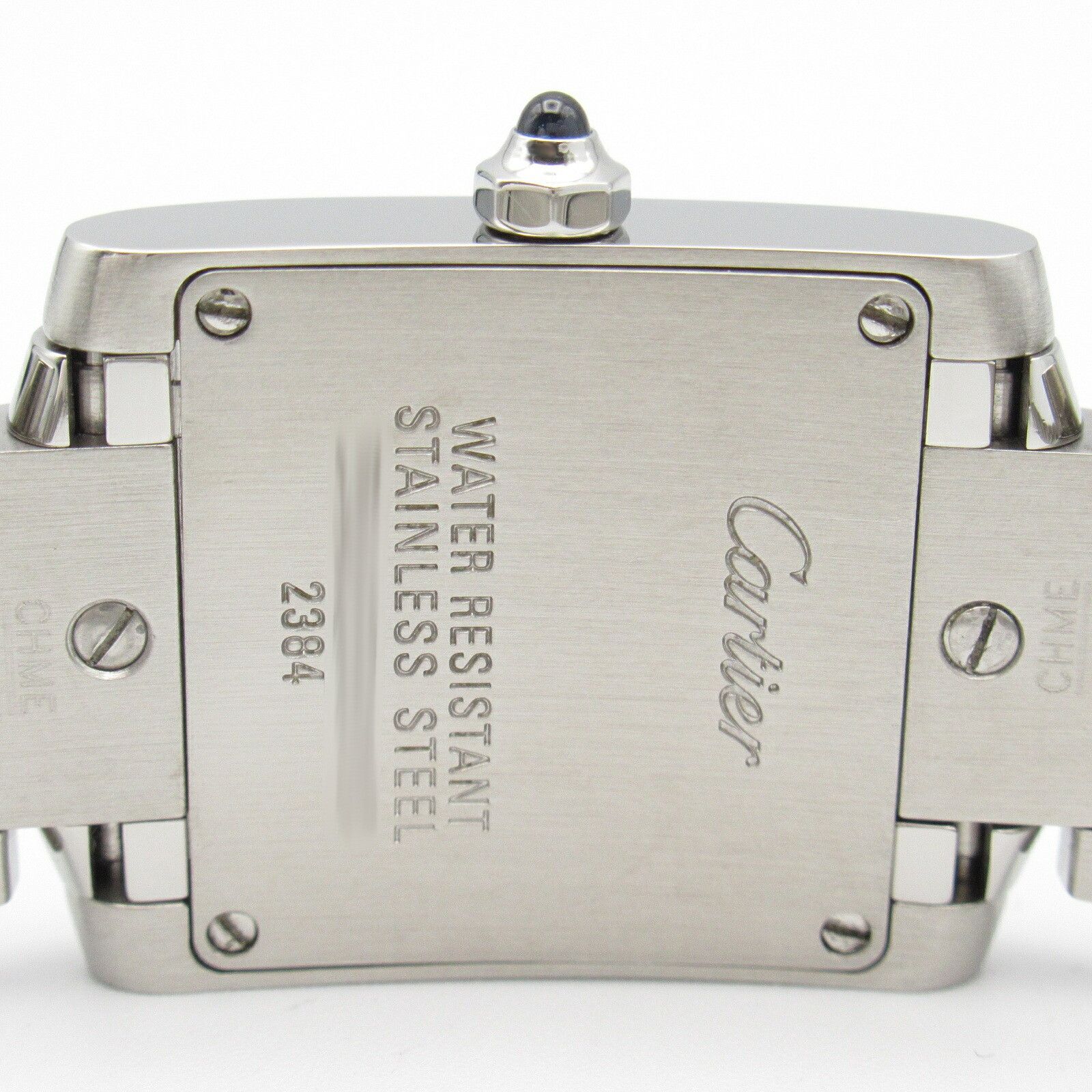 Cartier Cartier Cartier Tank Française Stainless Steel Watch Metal Quartz W51008Q3 Size ONE SIZE - 6 Thumbnail