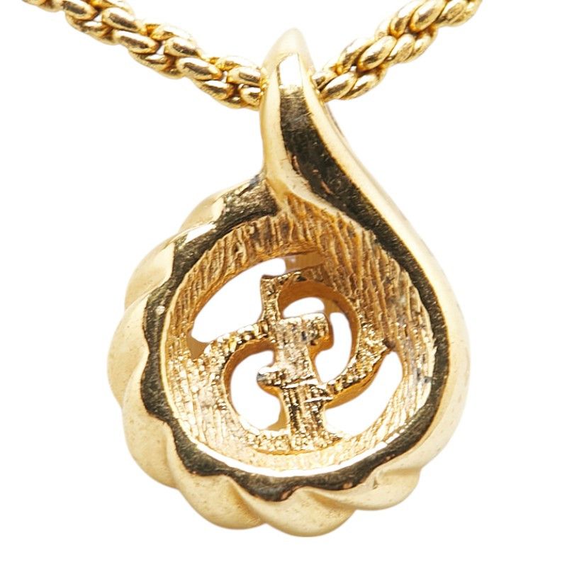 Dior Dior Dior CD Logo Necklace Metal Necklace Size ONE SIZE - 3 Thumbnail