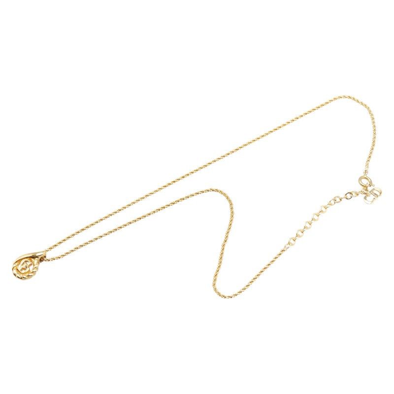 Dior Dior Dior CD Logo Necklace Metal Necklace Size ONE SIZE - 4 Thumbnail