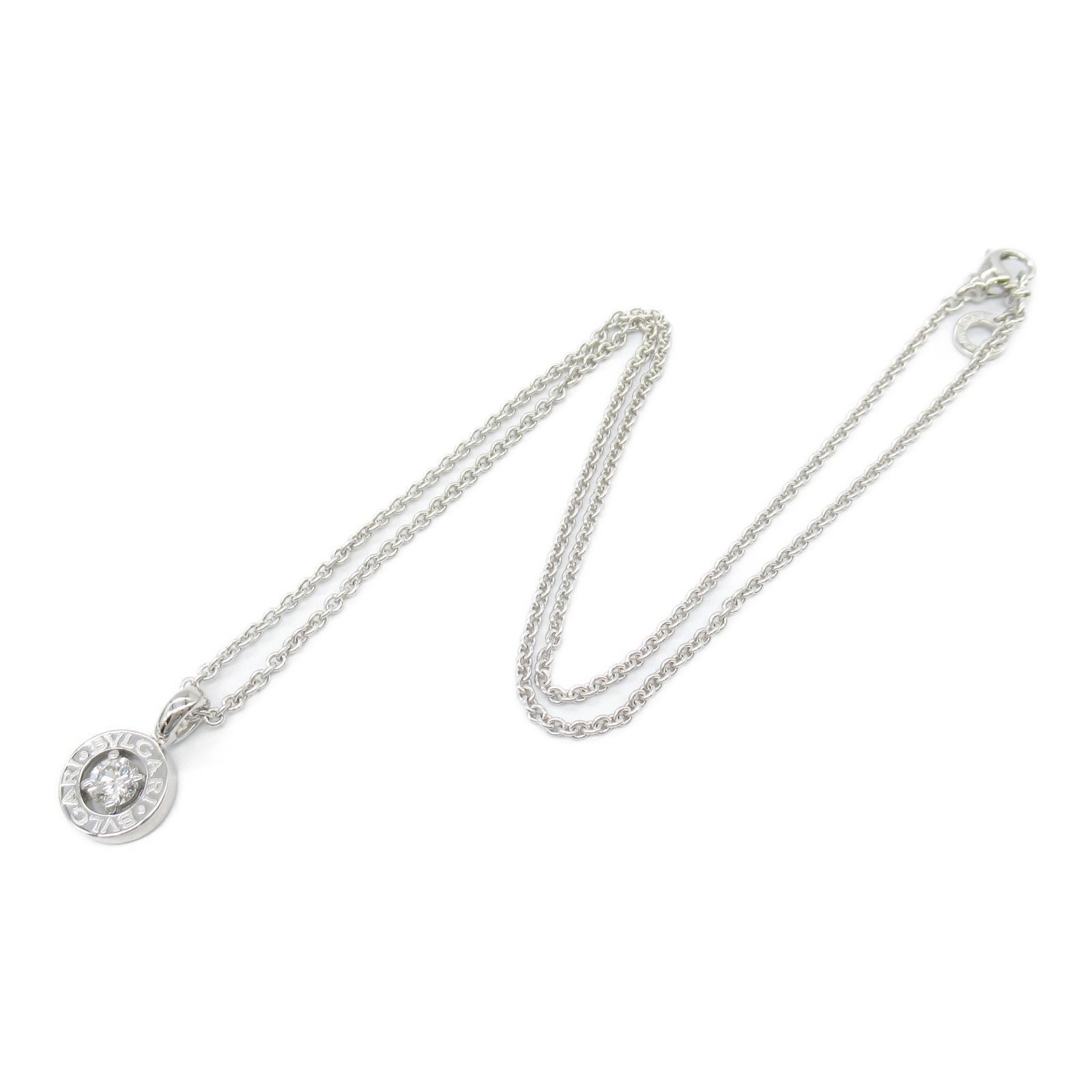 Bvlgari Bvlgari Bvlgari Bvlgari Au750 Diamond Necklace Metal Necklace Size ONE SIZE - 3 Thumbnail