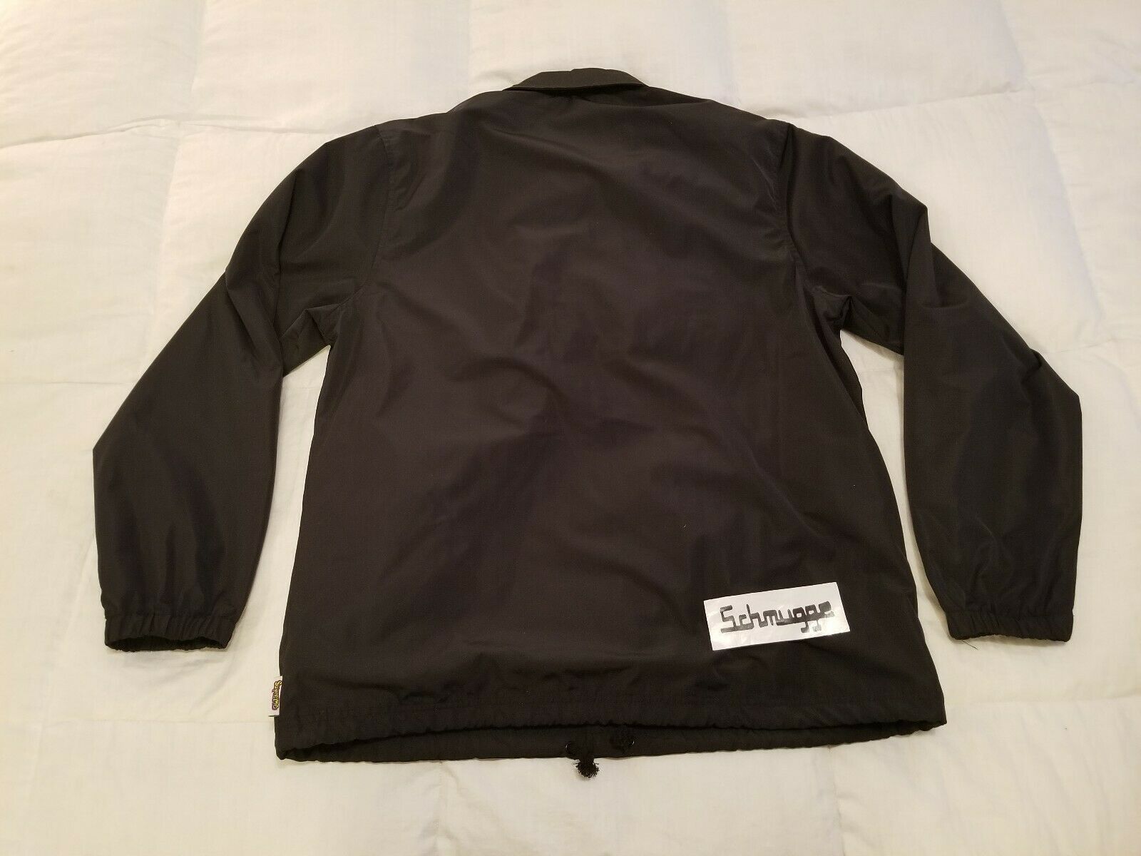 Supreme SS18 SUPREME GONZ LOGO COACHES JACKET BLACK sz M MARK GONZALES BOX  LOGO | Grailed