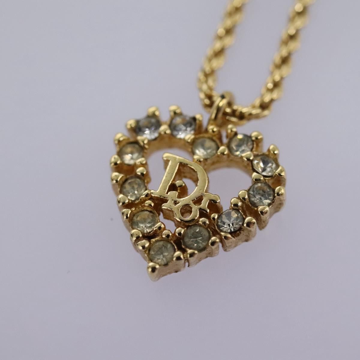 Dior Dior Coeur pavé necklace Size ONE SIZE - 3 Thumbnail