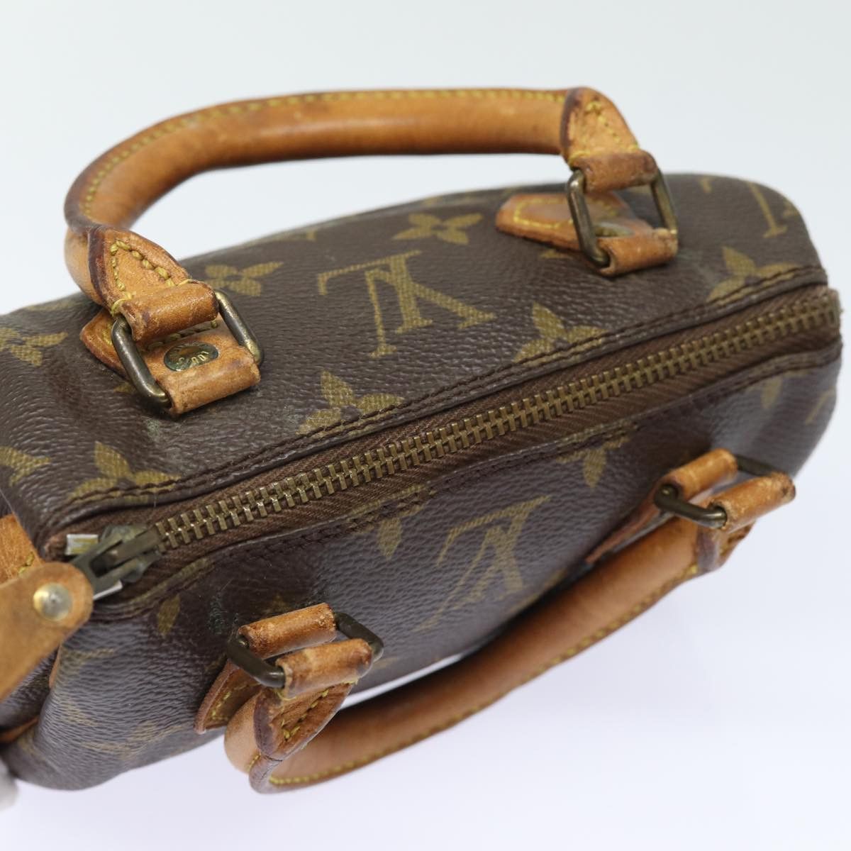 Louis Vuitton Louis Vuitton Mini speedy handbag Size ONE SIZE - 4 Thumbnail