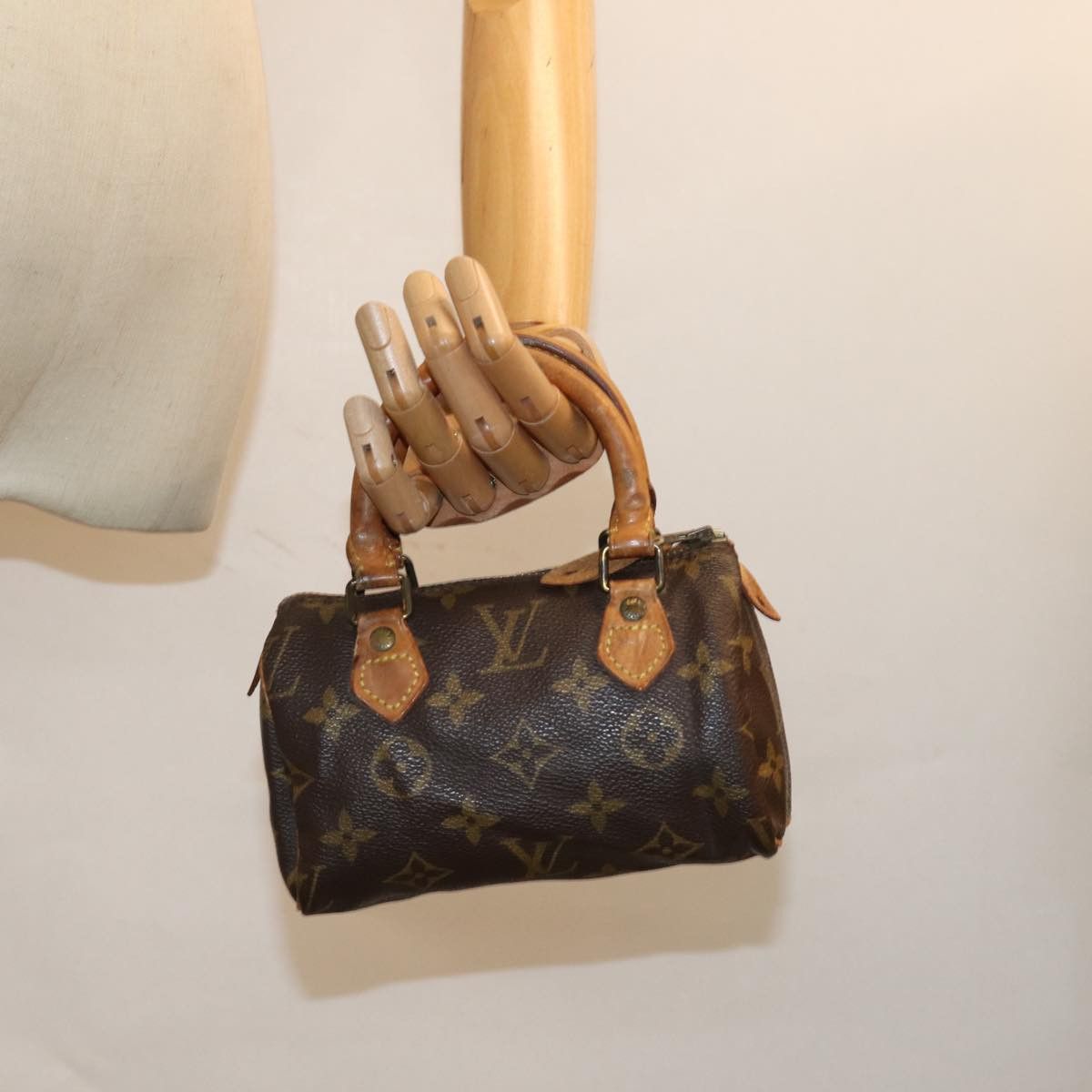 Louis Vuitton Louis Vuitton Mini speedy handbag Size ONE SIZE - 6 Thumbnail