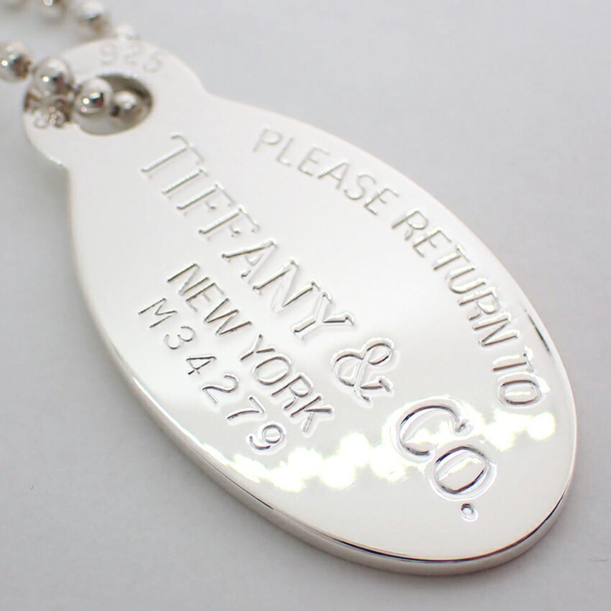 Tiffany & Co. Tiffany & Co Return to Oval necklace Size ONE SIZE - 3 Thumbnail