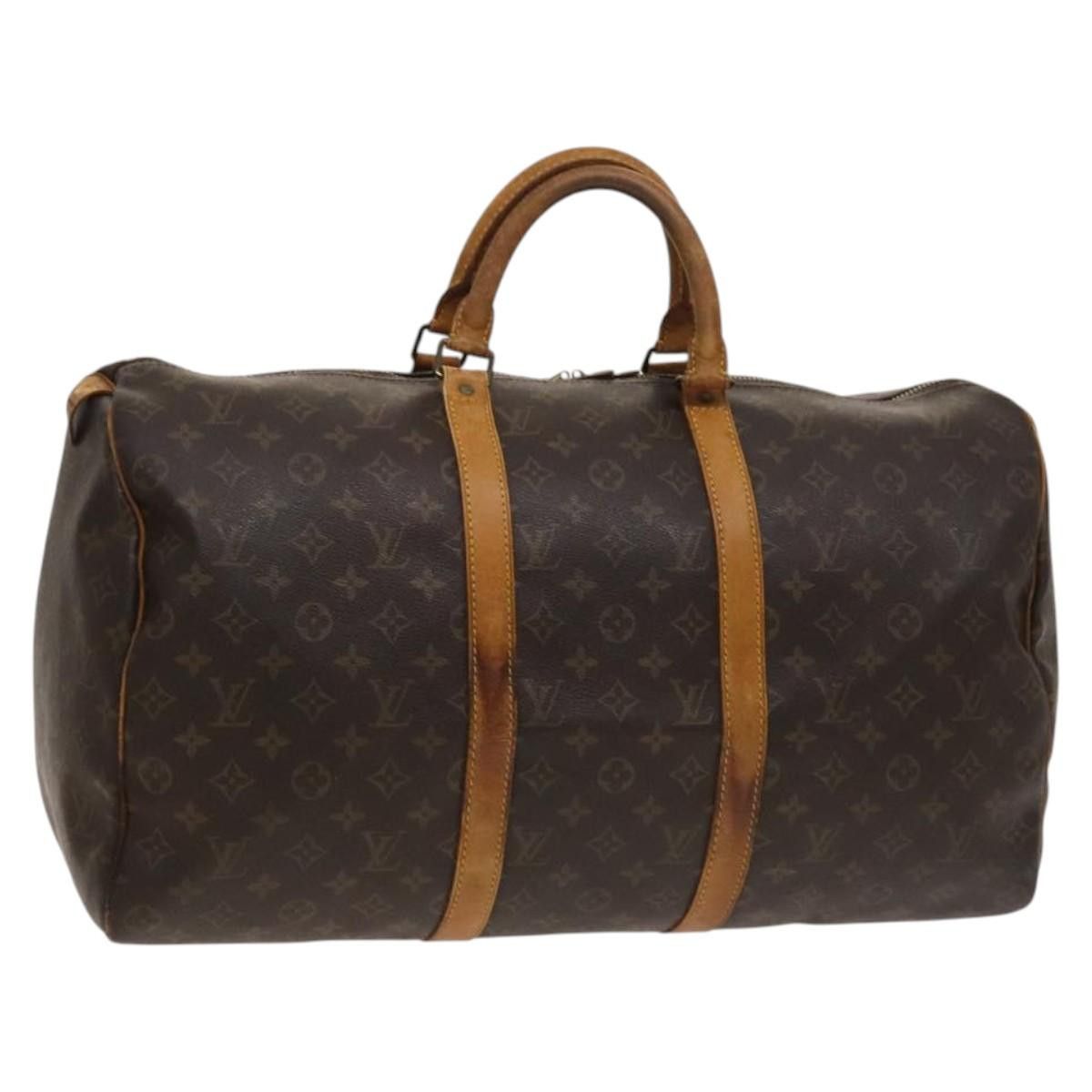 Louis Vuitton Louis Vuitton Keepall 50 travel Size ONE SIZE - 16 Thumbnail