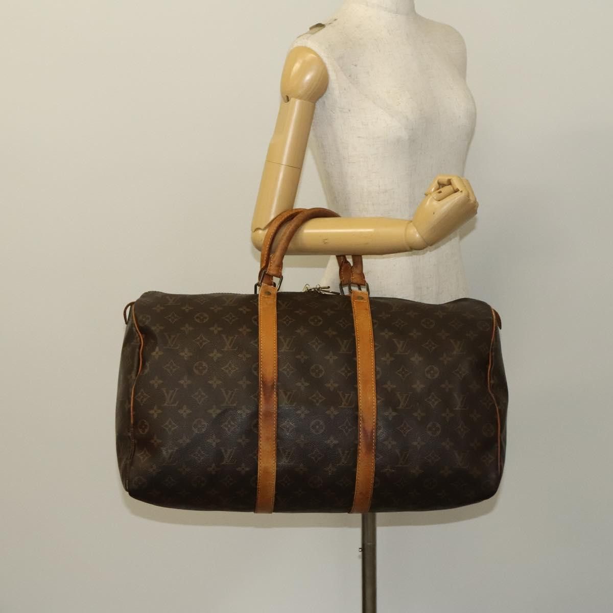 Louis Vuitton Louis Vuitton Keepall 50 travel Size ONE SIZE - 15 Thumbnail