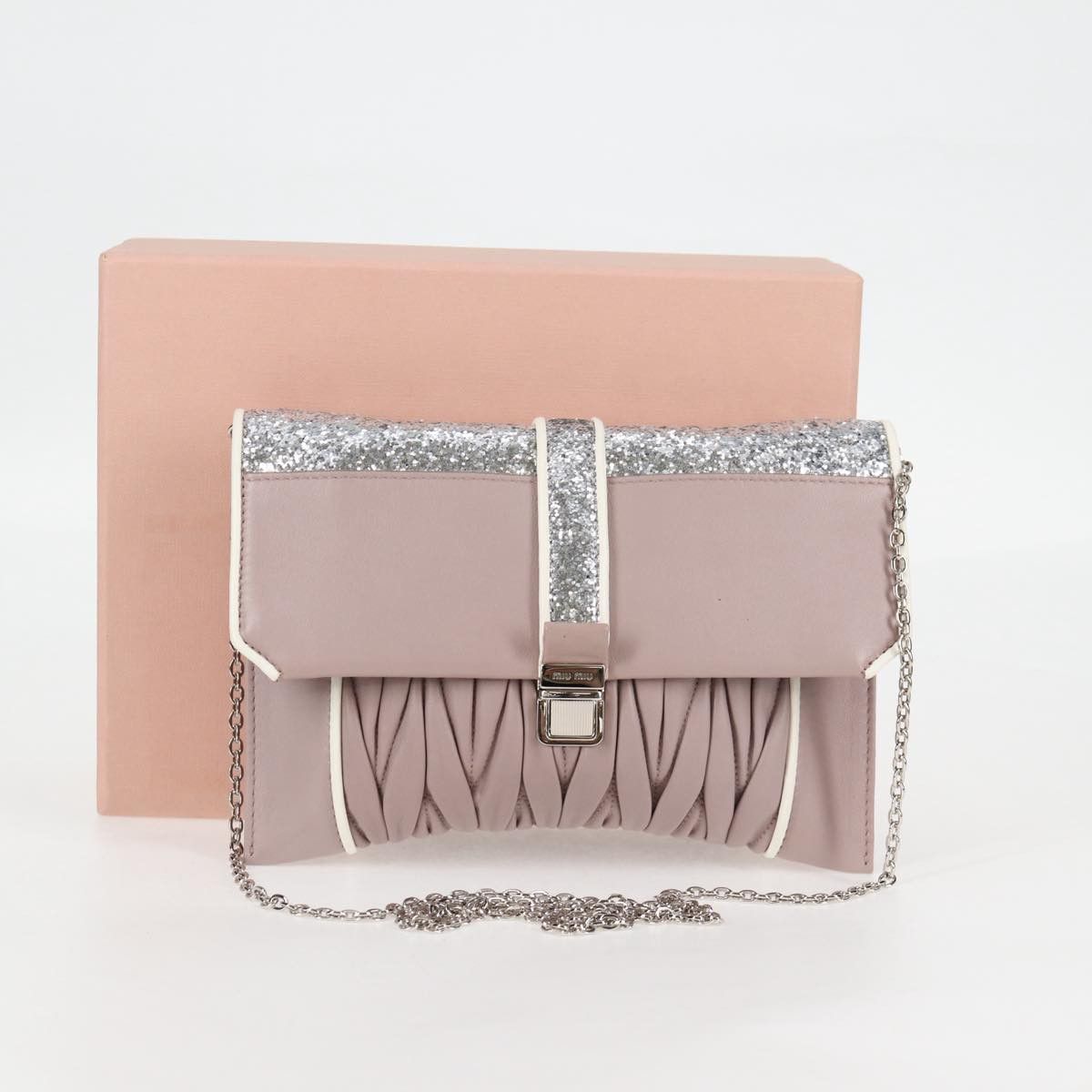 Miu Miu Miu Miu Matelassé shoulder Size ONE SIZE - 14 Thumbnail