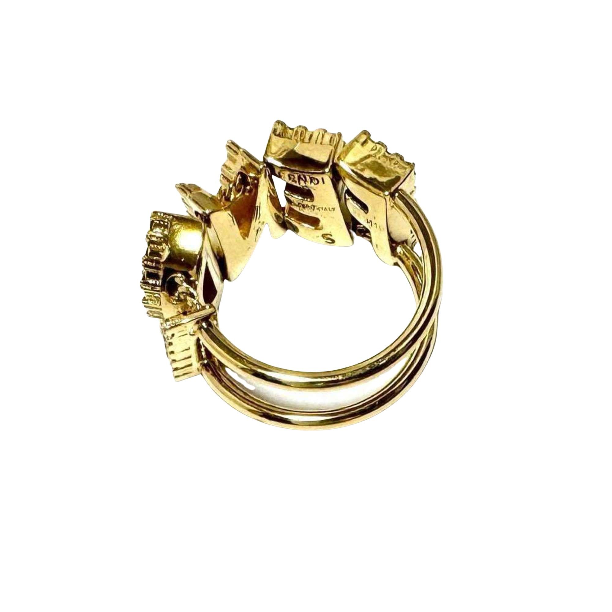 Fendi Fendi ring Size ONE SIZE - 2 Thumbnail
