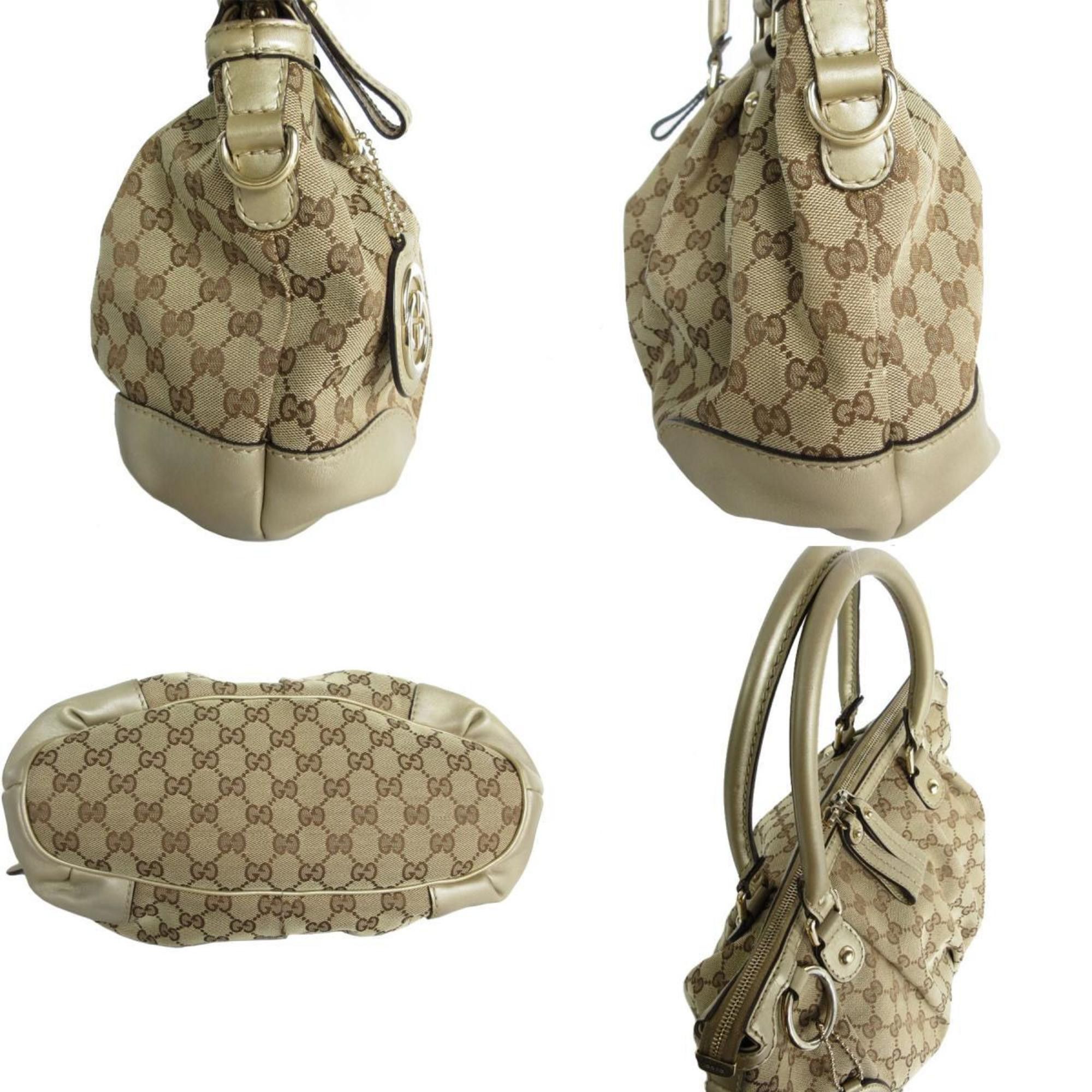 Gucci Gucci GG canvas handbag Size ONE SIZE - 3 Thumbnail