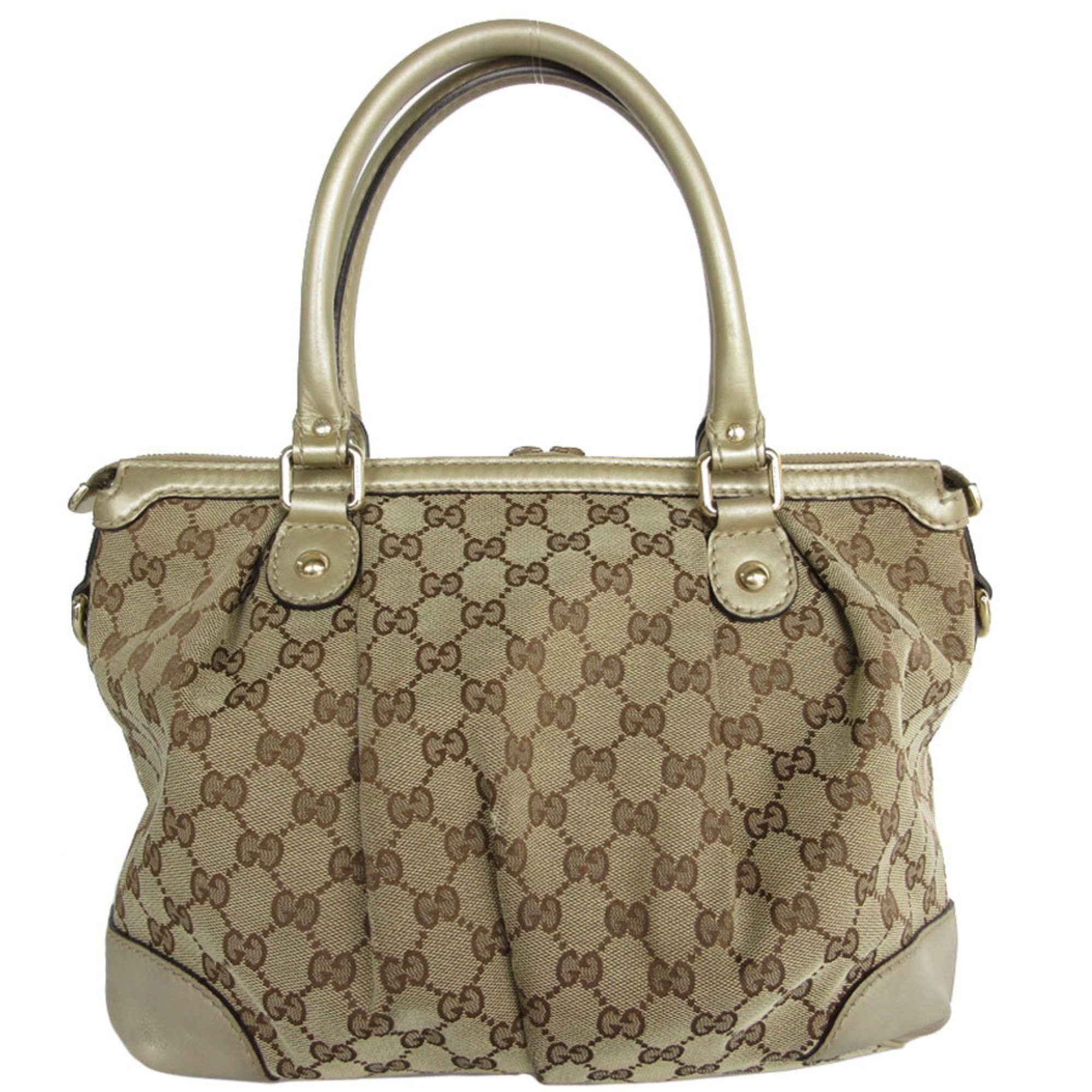 Gucci Gucci GG canvas handbag Size ONE SIZE - 2 Thumbnail