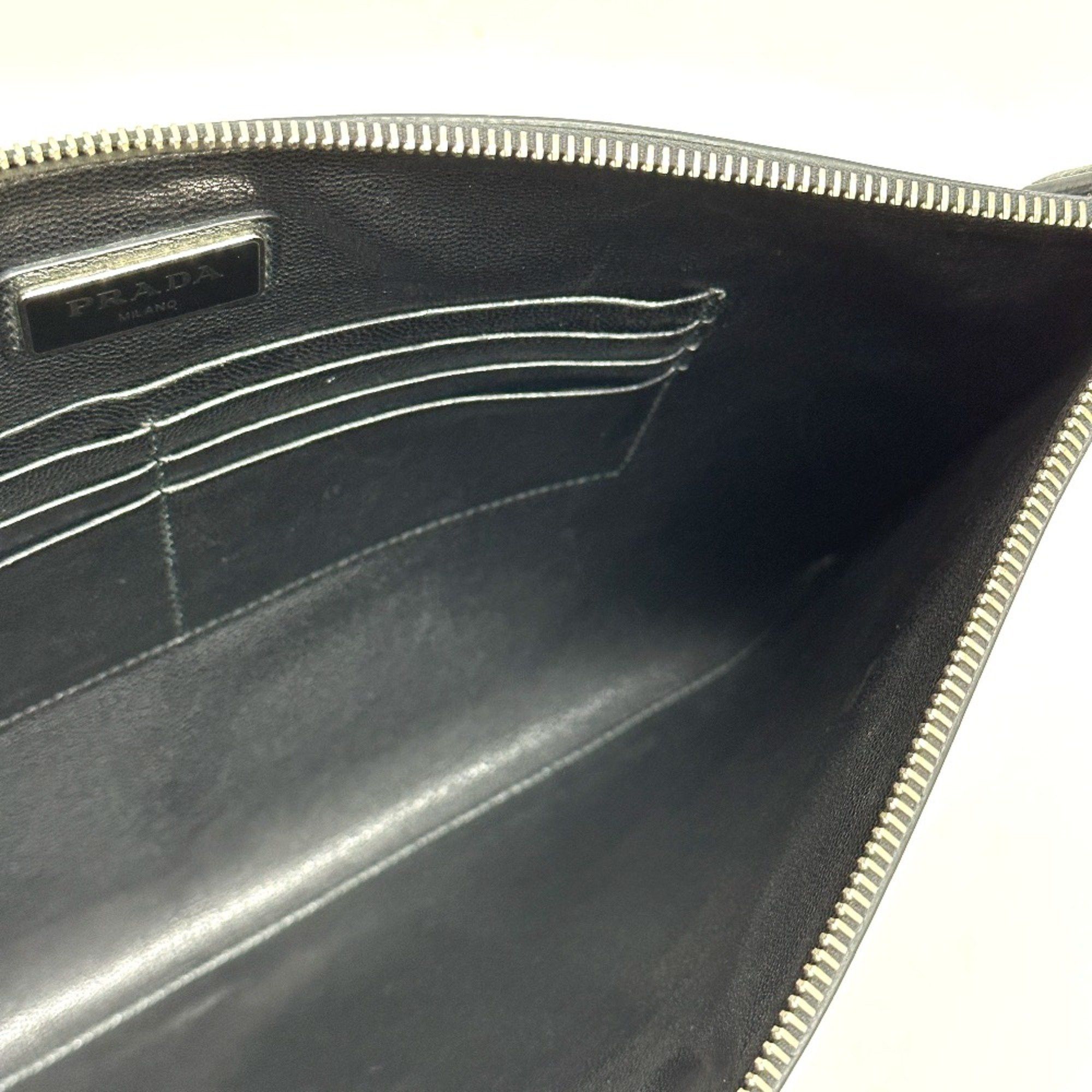 Prada Prada Saffiano clutch Size ONE SIZE - 6 Thumbnail