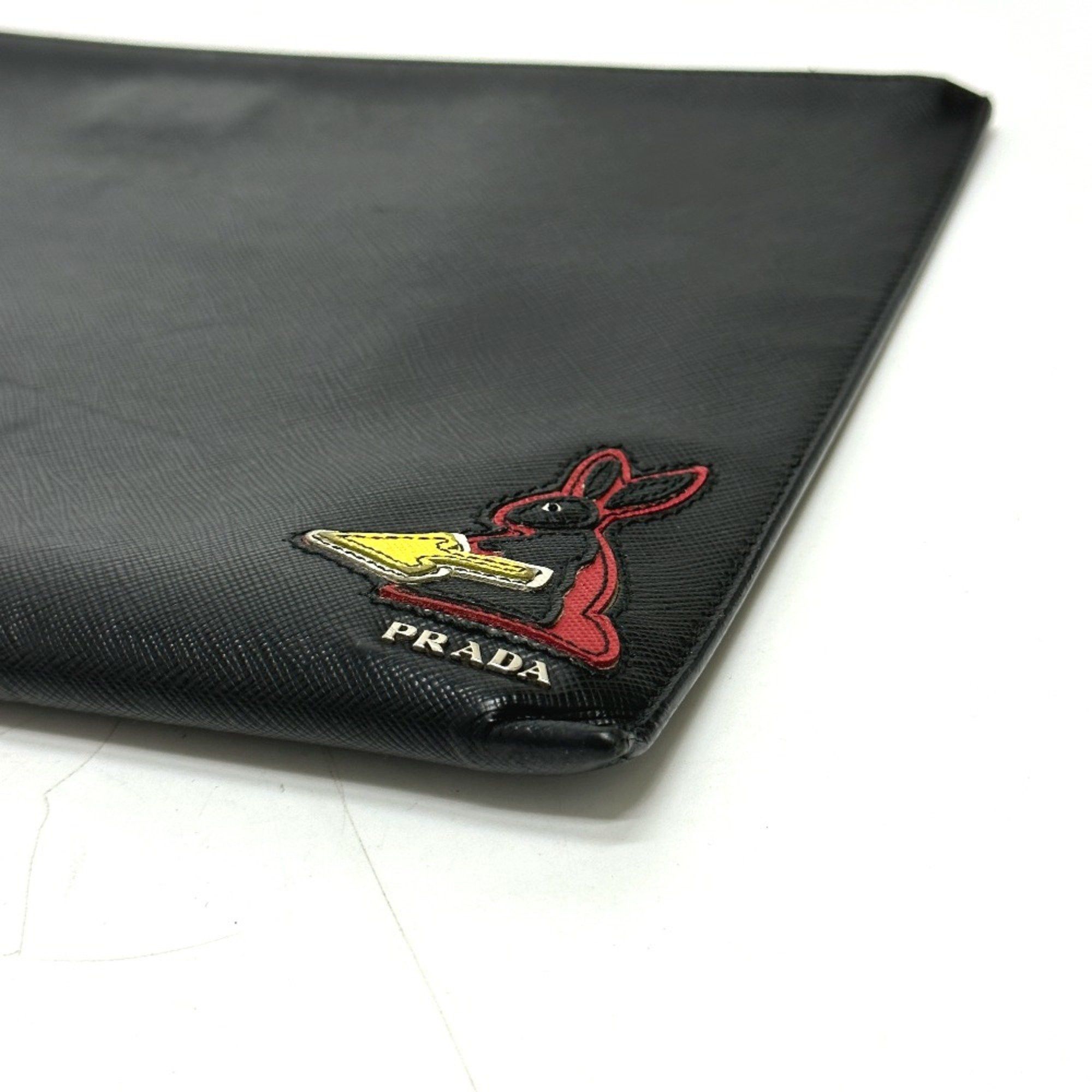 Prada Prada Saffiano clutch Size ONE SIZE - 3 Thumbnail