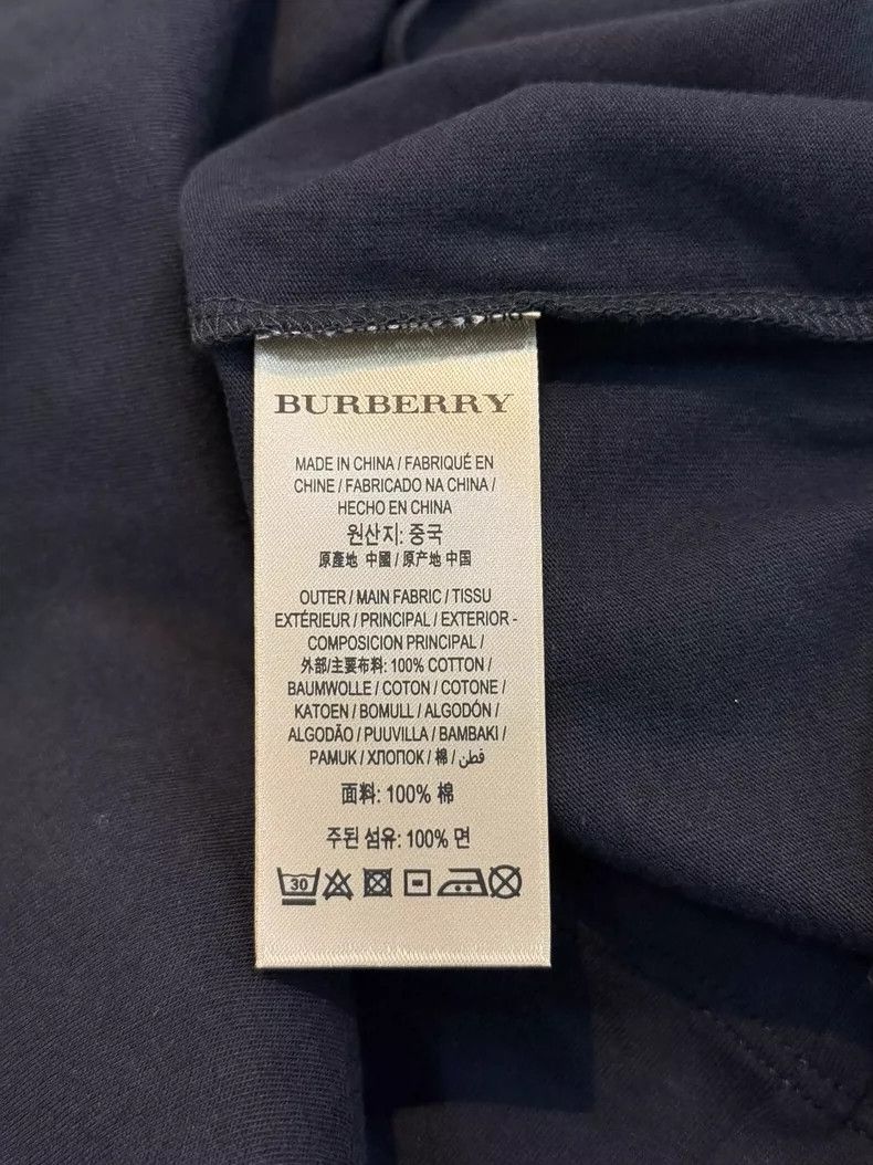 Burberry burberry black short sleeve t-shirt Size US M / EU 48-50 / 2 - 5 Thumbnail