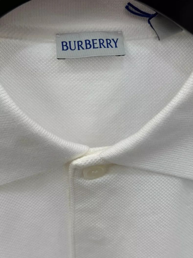 Burberry BURBERRY 25SS white polo shirt Size US M / EU 48-50 / 2 - 3 Thumbnail