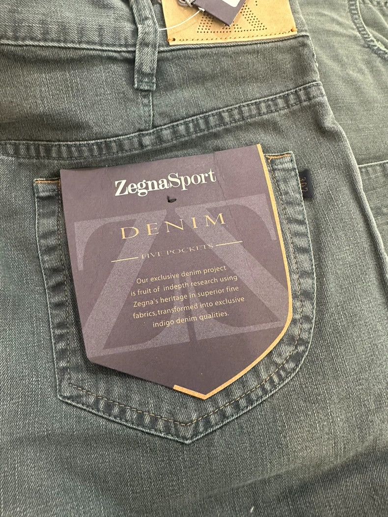 Ermenegildo Zegna Zegna Sport Men's Denim Jeans Size US 34 / EU 50 - 7 Thumbnail