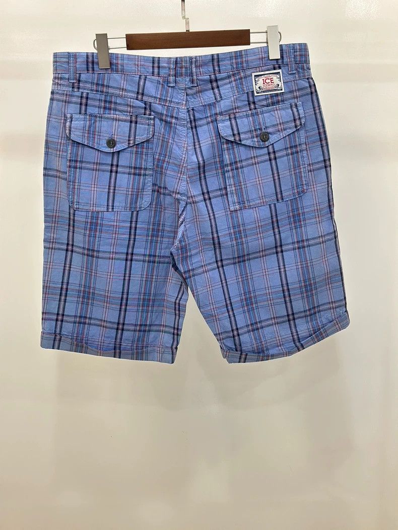 Iceberg ICEBERG men's casual plaid shorts Size US 44 / EU 60 - 2 Thumbnail