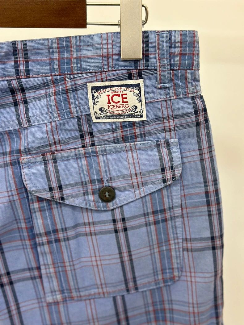 Iceberg ICEBERG men's casual plaid shorts Size US 44 / EU 60 - 3 Thumbnail