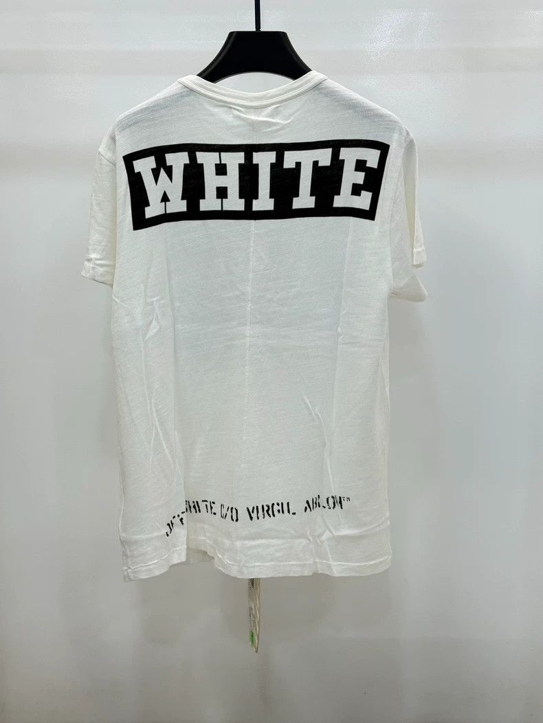 Off-White Off-White Indian Print Men's T-Shirt Size US XS / EU 42 / 0 - 3 Thumbnail