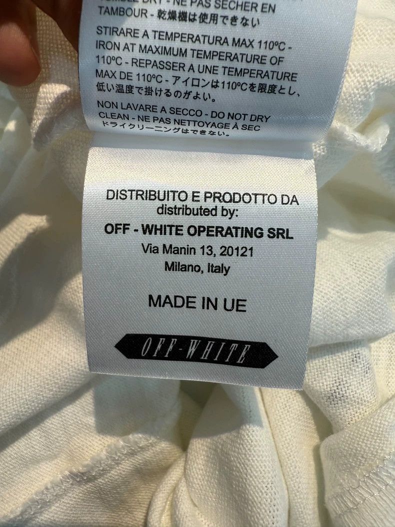 Off-White Off-White Indian Print Men's T-Shirt Size US XS / EU 42 / 0 - 6 Thumbnail