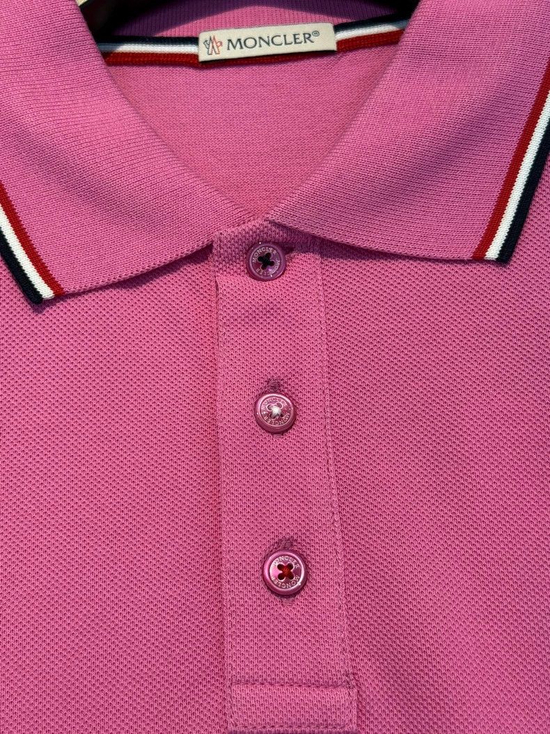 Moncler Moncler Men's Short Sleeve Polo Shirt Size US M / EU 48-50 / 2 - 4 Thumbnail