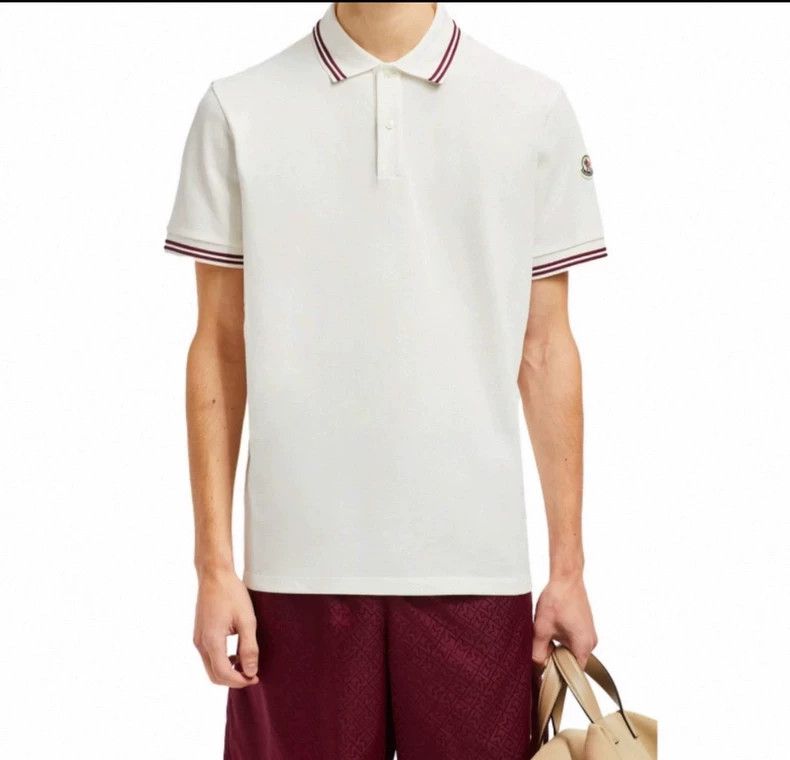 Moncler Moncler 25SS Short Sleeve Polo Size US L / EU 52-54 / 3 - 9 Thumbnail
