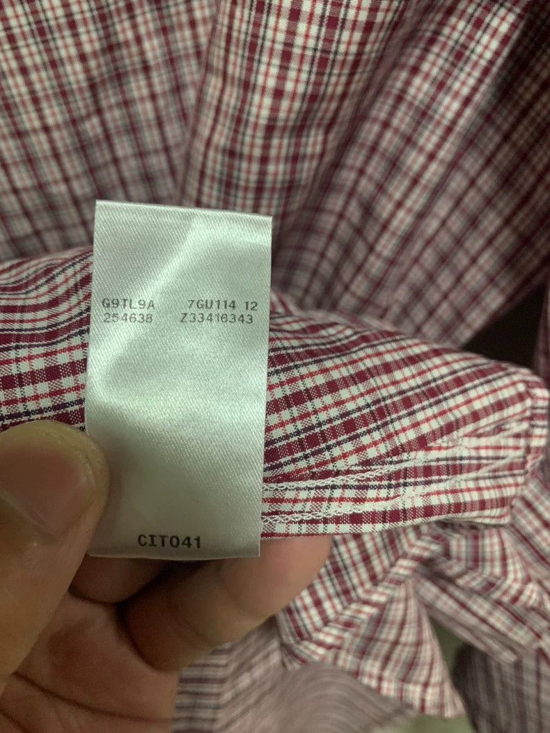 Gucci Gucci Checkered Long Sleeve Shirt Size US L / EU 52-54 / 3 - 6 Thumbnail