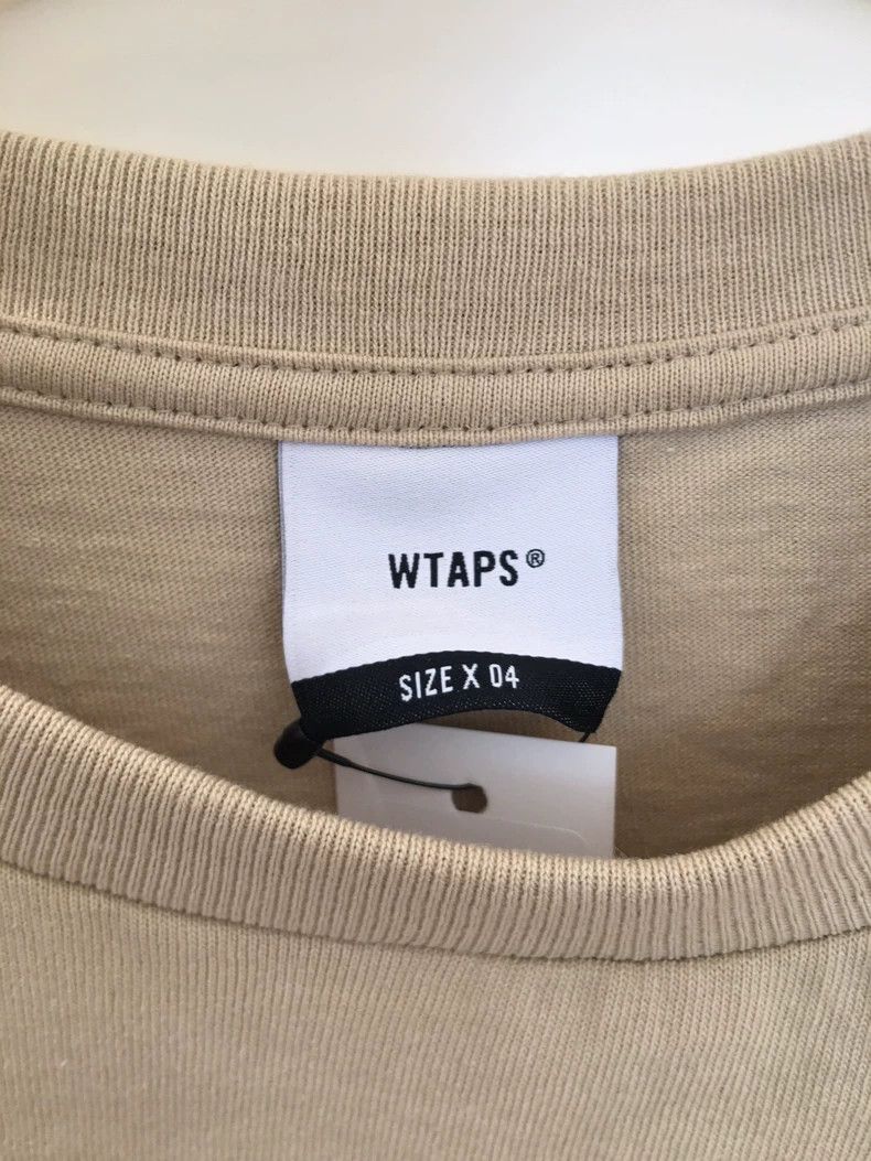 Wtaps WTAPS beige short sleeve tee Size US S / EU 44-46 / 1 - 4 Thumbnail