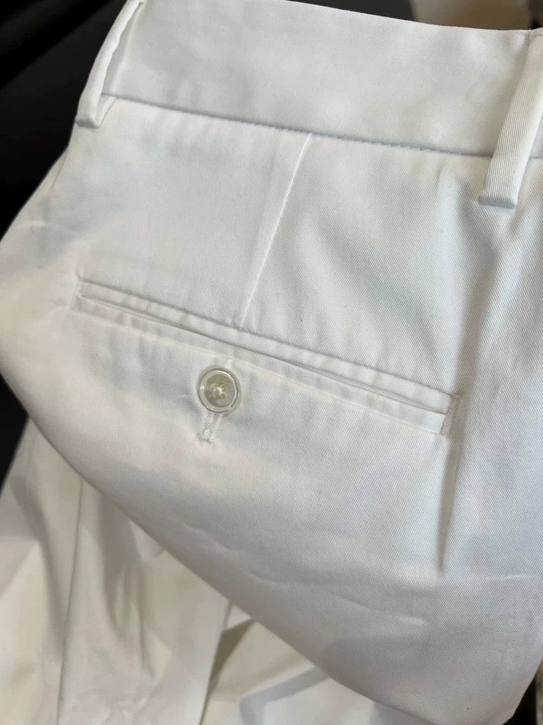 Dolce & Gabbana DG Dolce&Gabbana white casual pants Size US 44 / EU 60 - 4 Thumbnail