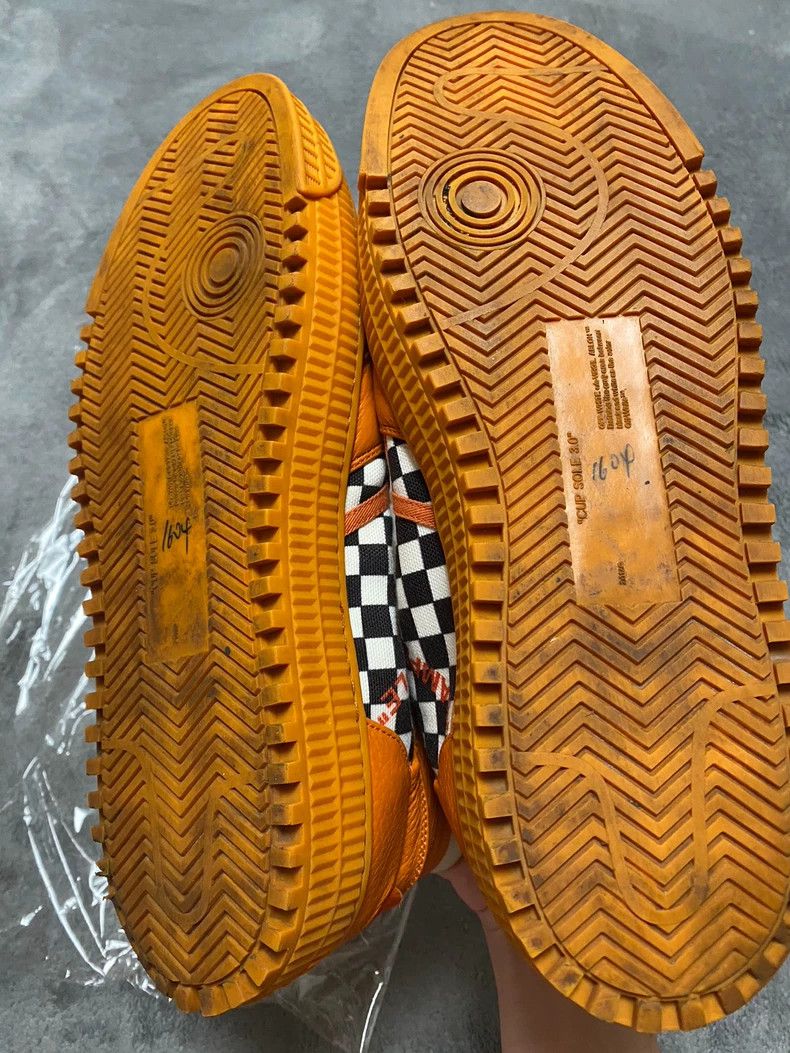 Balenciaga offwhite F1 checkered high-top shoes Size US 12 / EU 45 - 7 Thumbnail