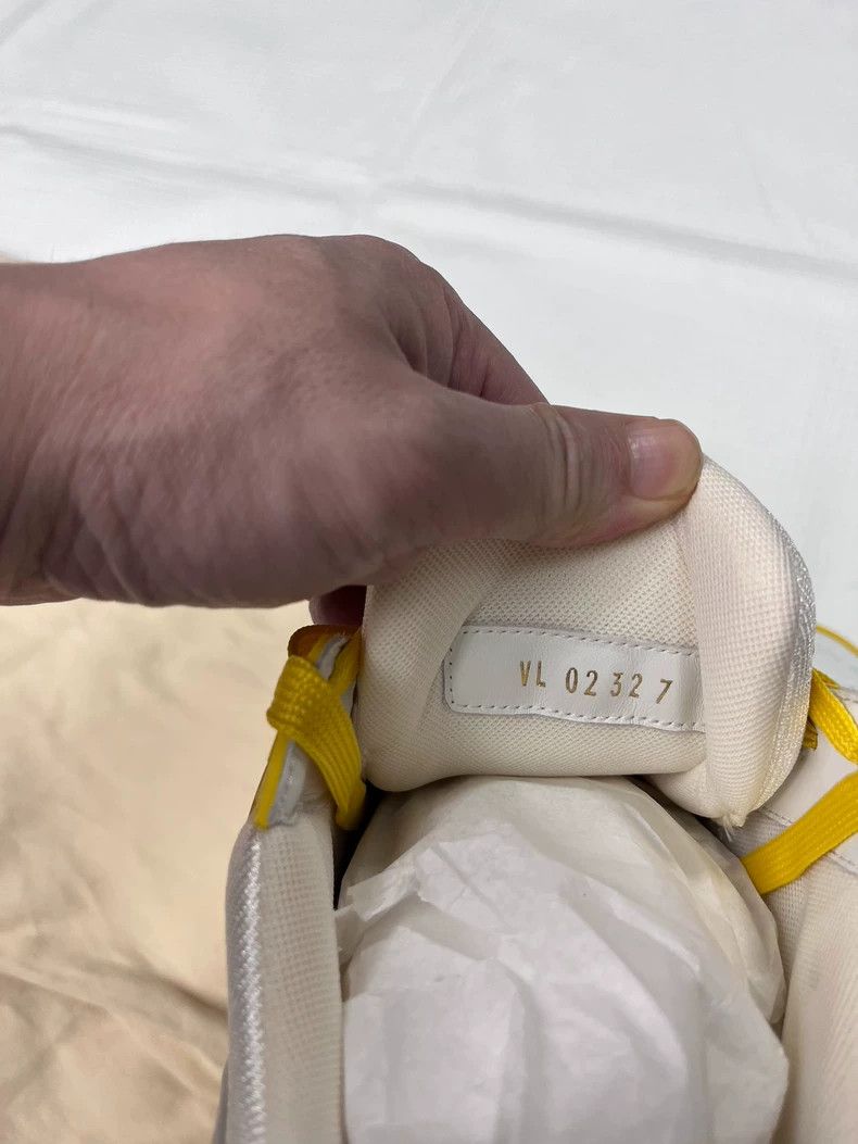 Louis Vuitton louis vuitton lv trainer white yellow shoes Size US 7 / EU 40 - 7 Thumbnail