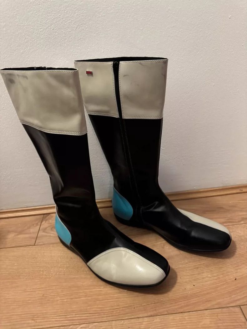 Kiko Kostadinov kiko kostadinov blue black boots Size US 12 / EU 45 - 3 Thumbnail