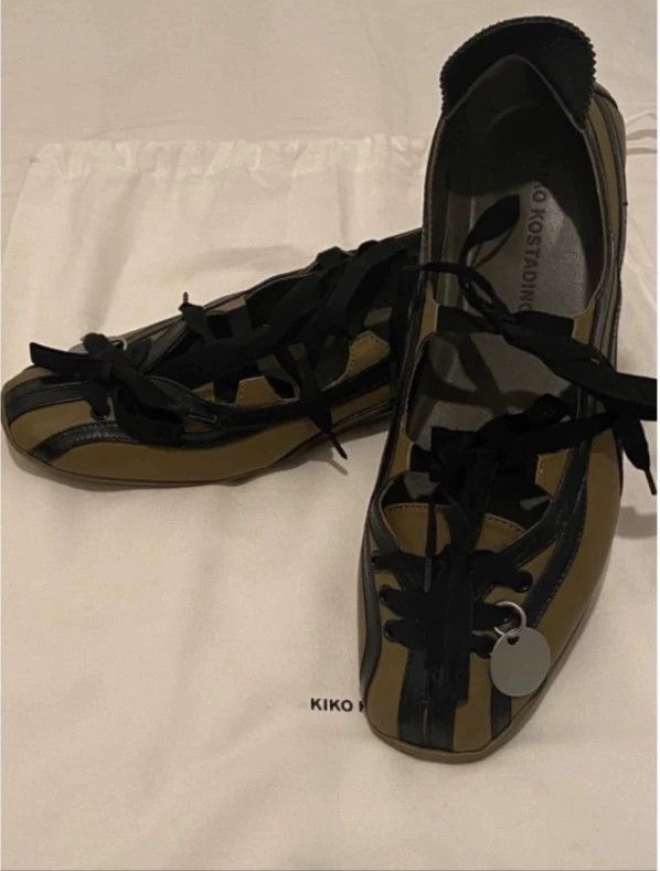 Kiko Kostadinov Kiko Kostadinov Khaki Ballerina Flats Size US 5 / EU 37 - 7 Thumbnail