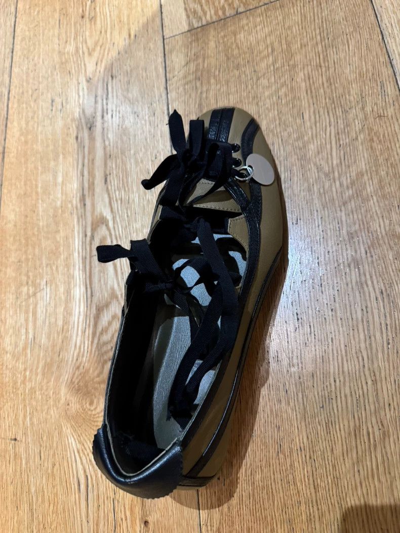 Kiko Kostadinov Kiko Kostadinov Khaki Ballerina Flats Size US 5 / EU 37 - 6 Thumbnail