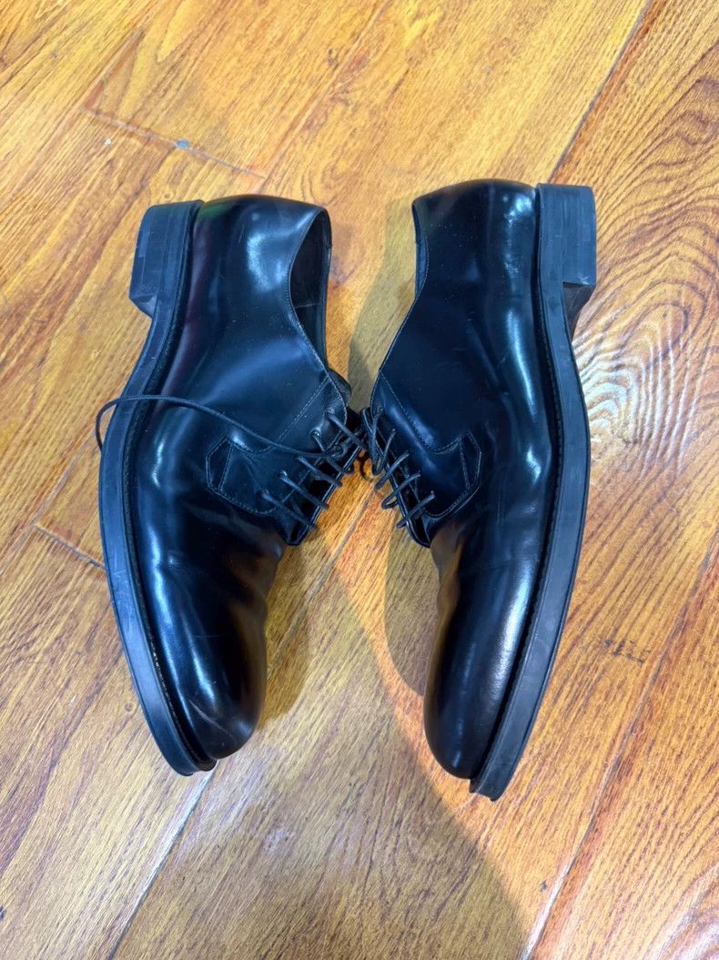 Emporio Armani armani black formal leather shoes Size US 10 / EU 43 - 2 Thumbnail