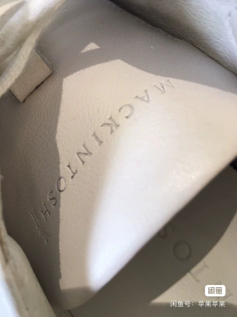 Mackintosh MACKINTOSH white low-top sneakers Size US 8 / EU 41 - 4 Thumbnail