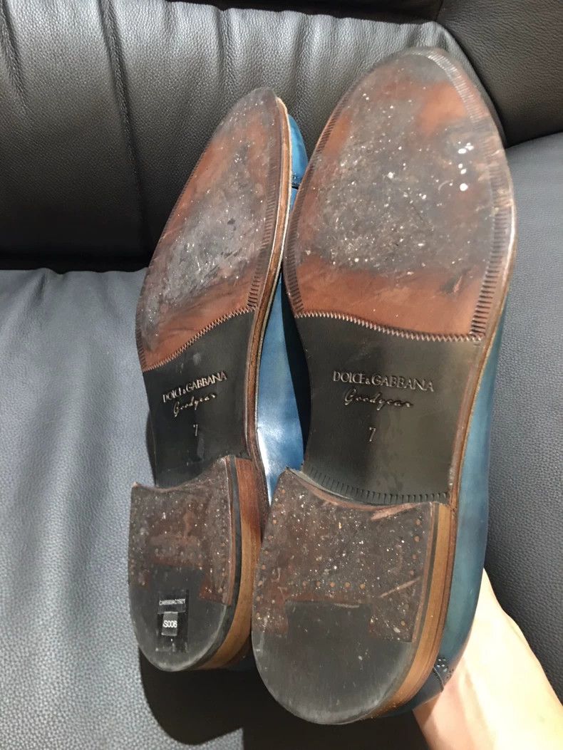 Dolce & Gabbana Dolce&Gabbana Italian Leather Formal Shoes Size US 7 / EU 40 - 8 Thumbnail