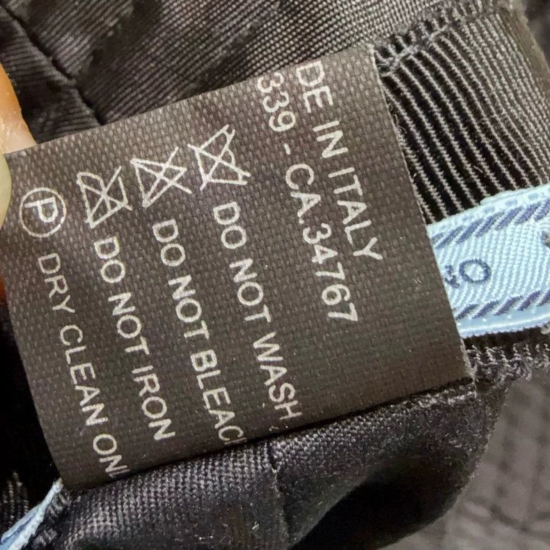 Prada prada black nylon bucket hat Size ONE SIZE - 6 Thumbnail