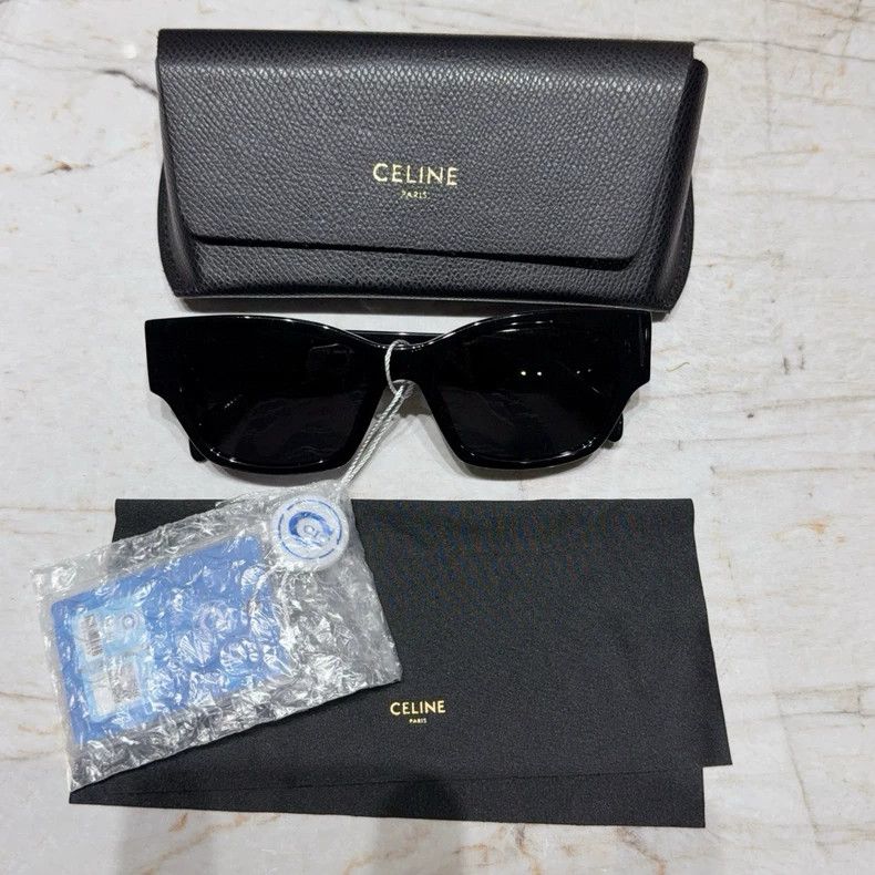 Celine celine black sunglasses Size ONE SIZE - 4 Thumbnail