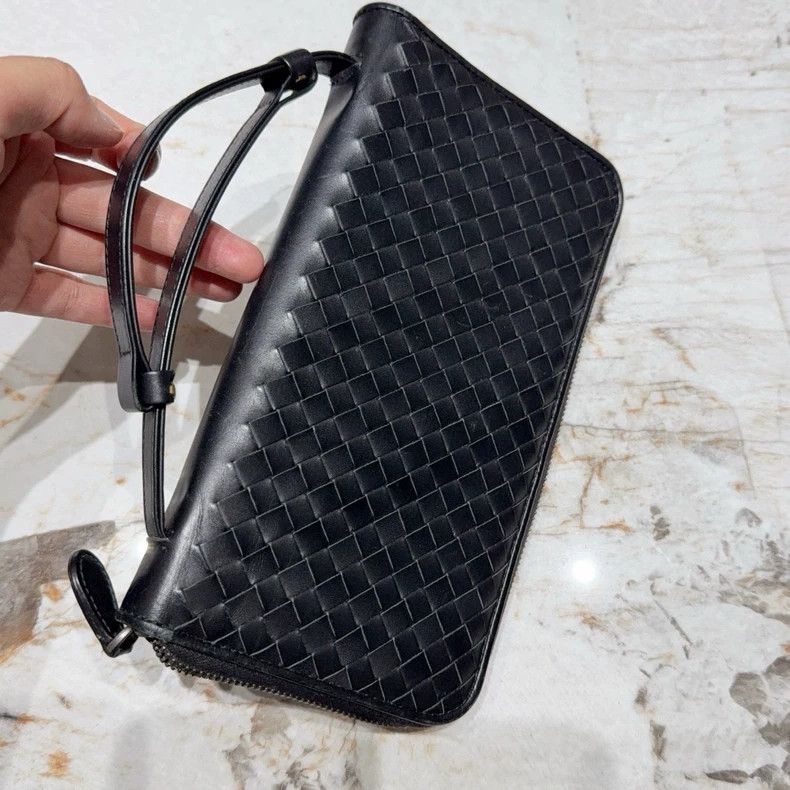 Bottega Veneta bv black woven handbag Size ONE SIZE - 5 Thumbnail