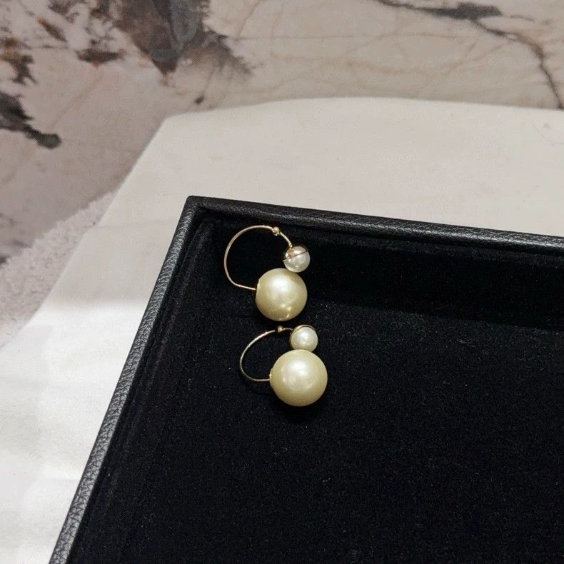 Dior dior pearl stud earrings Size ONE SIZE - 3 Thumbnail