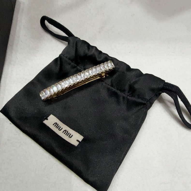 Miu Miu miumiu sparkling hair clip Size ONE SIZE - 4 Thumbnail