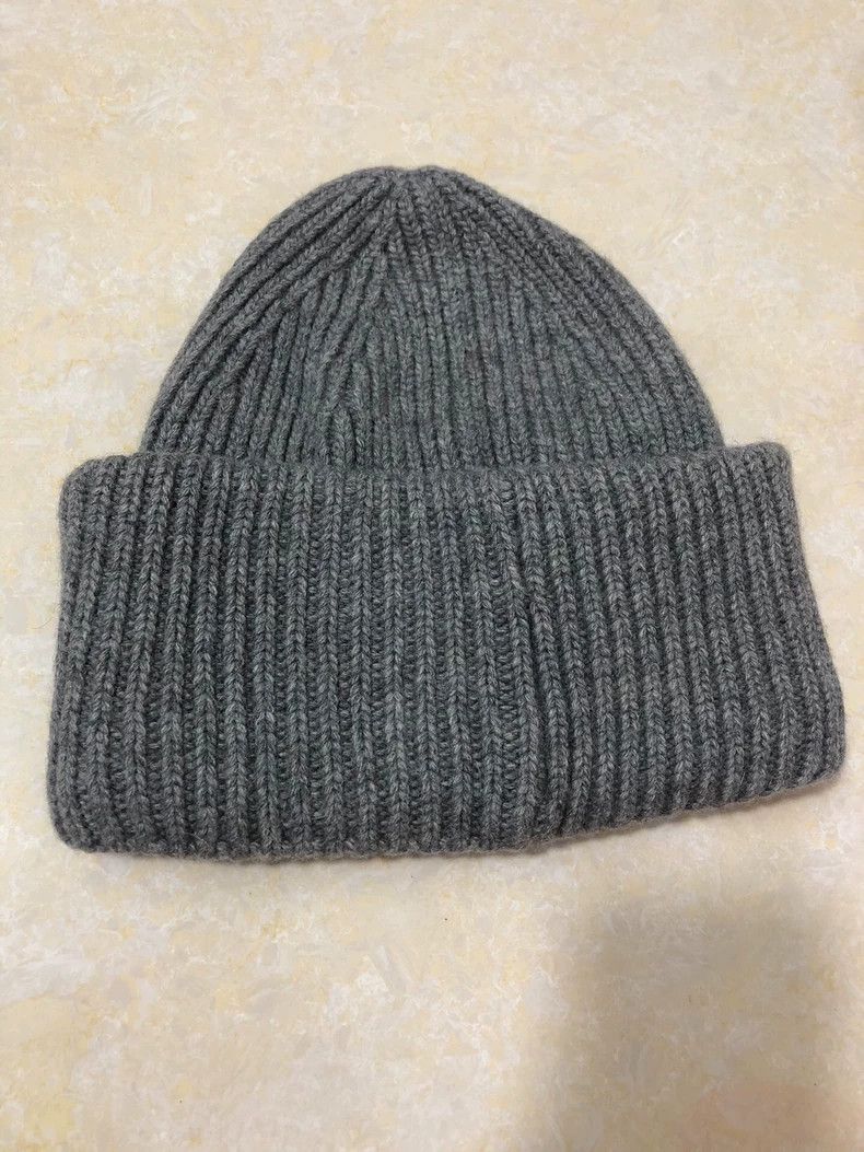 Acne Studios Acne Studios gray knit beanie Size ONE SIZE - 2 Thumbnail