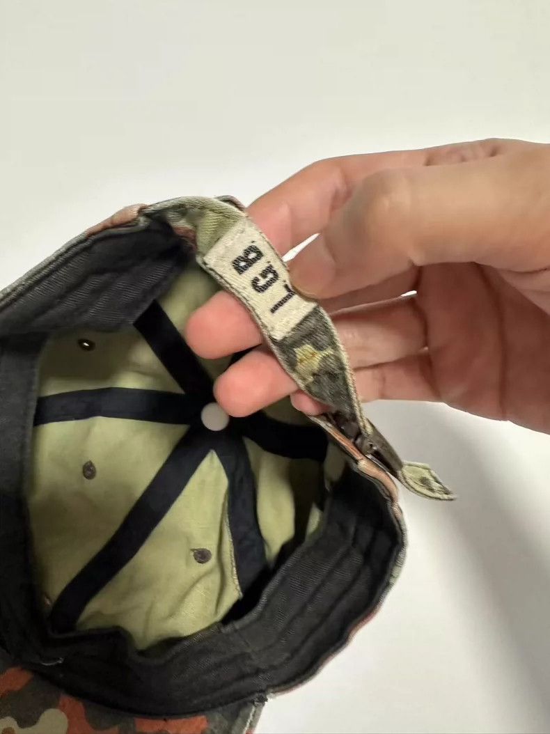 Le Grande Bleu (L.G.B.) camouflage double layers cap Size ONE SIZE - 3 Thumbnail