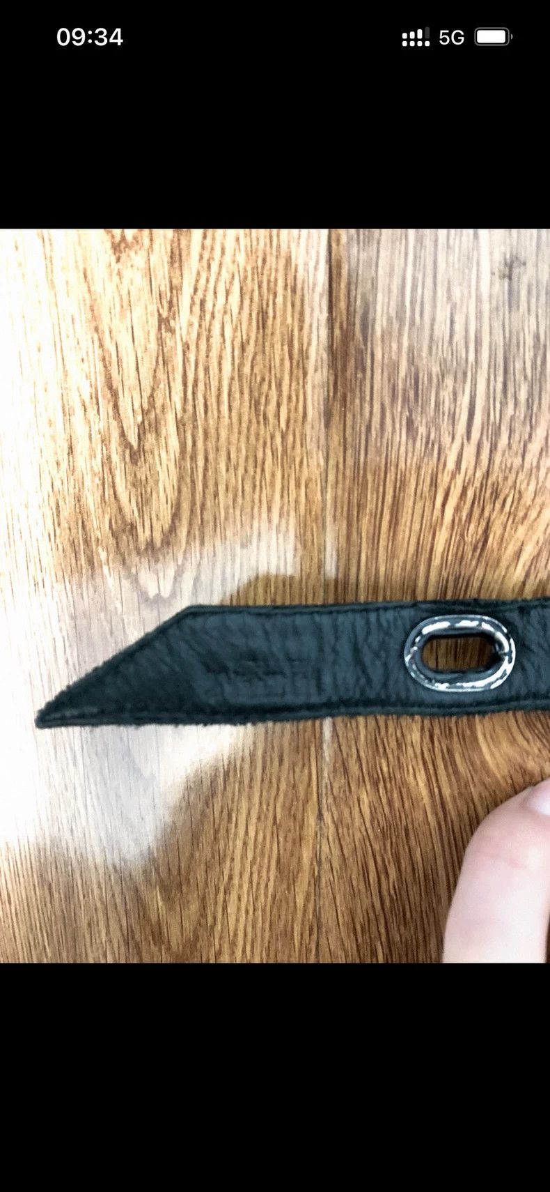 KMRii black leather belt with studs Size ONE SIZE - 8 Thumbnail
