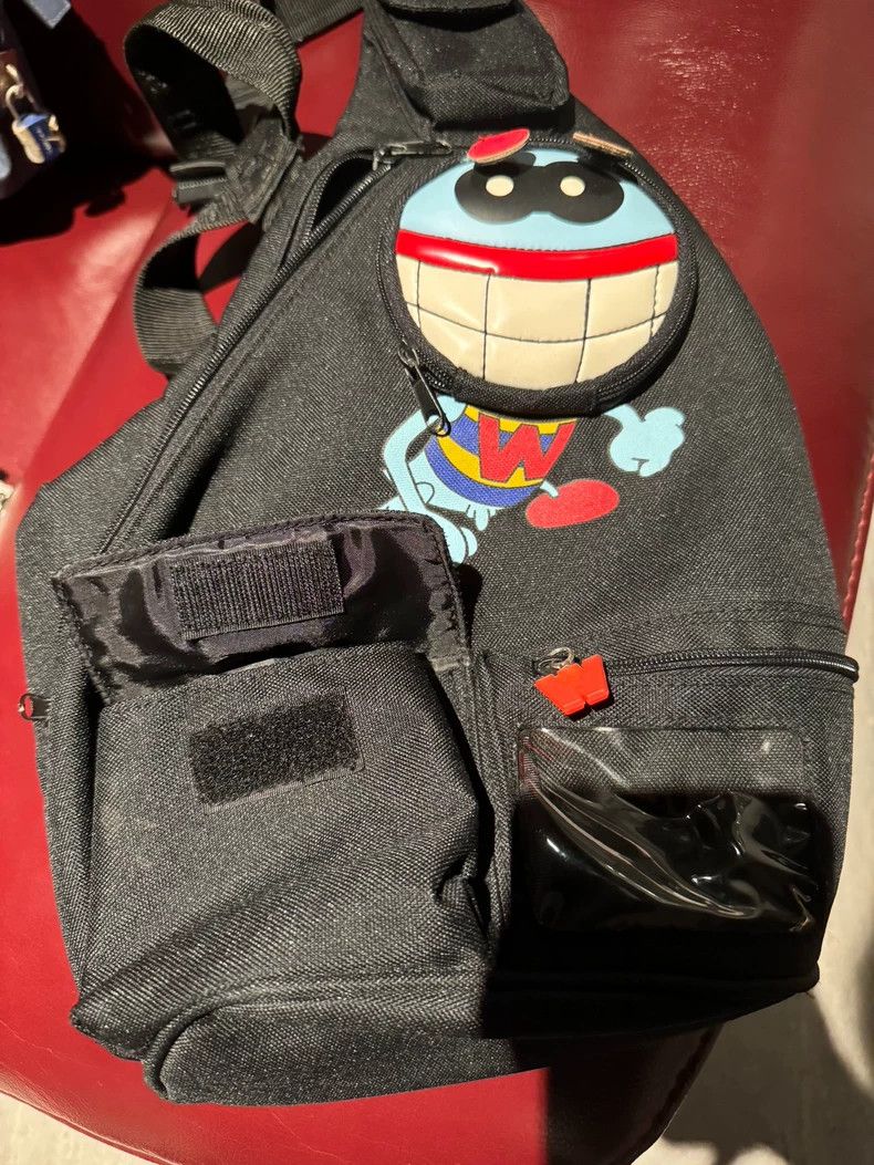 Walter Van Beirendonck black cartoon print shoulder bag Size ONE SIZE - 3 Thumbnail